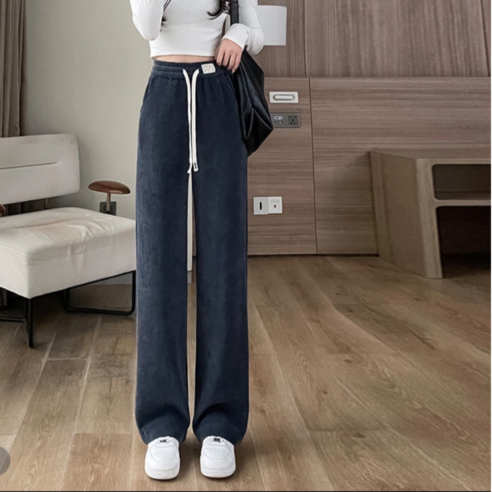 【701-800】春秋百搭高腰显高显瘦秋冬裤子上衣外套衬衫阔腿裤宽松