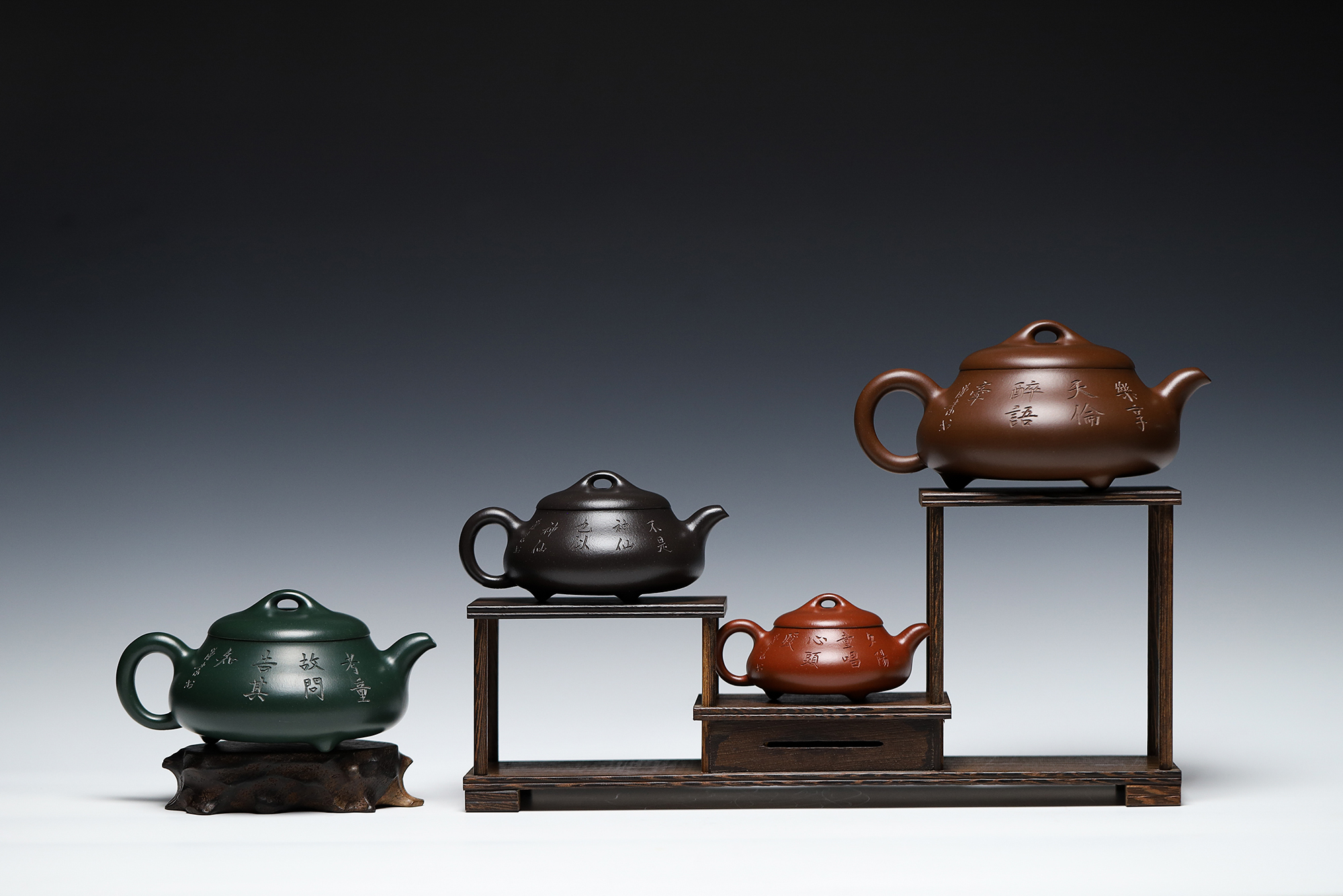 徐汉棠 四世同堂紫砂壶