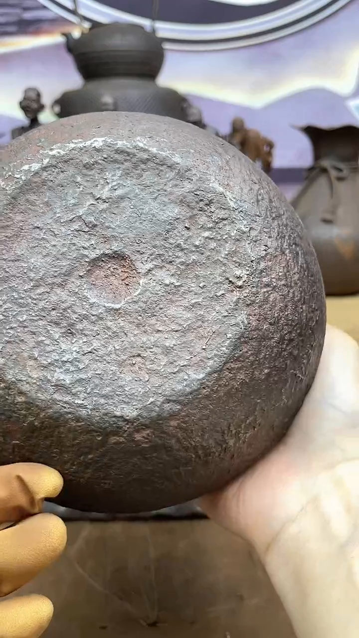 【闪购商品】茶盏金属工艺品摆件铁壶饮茶四君子