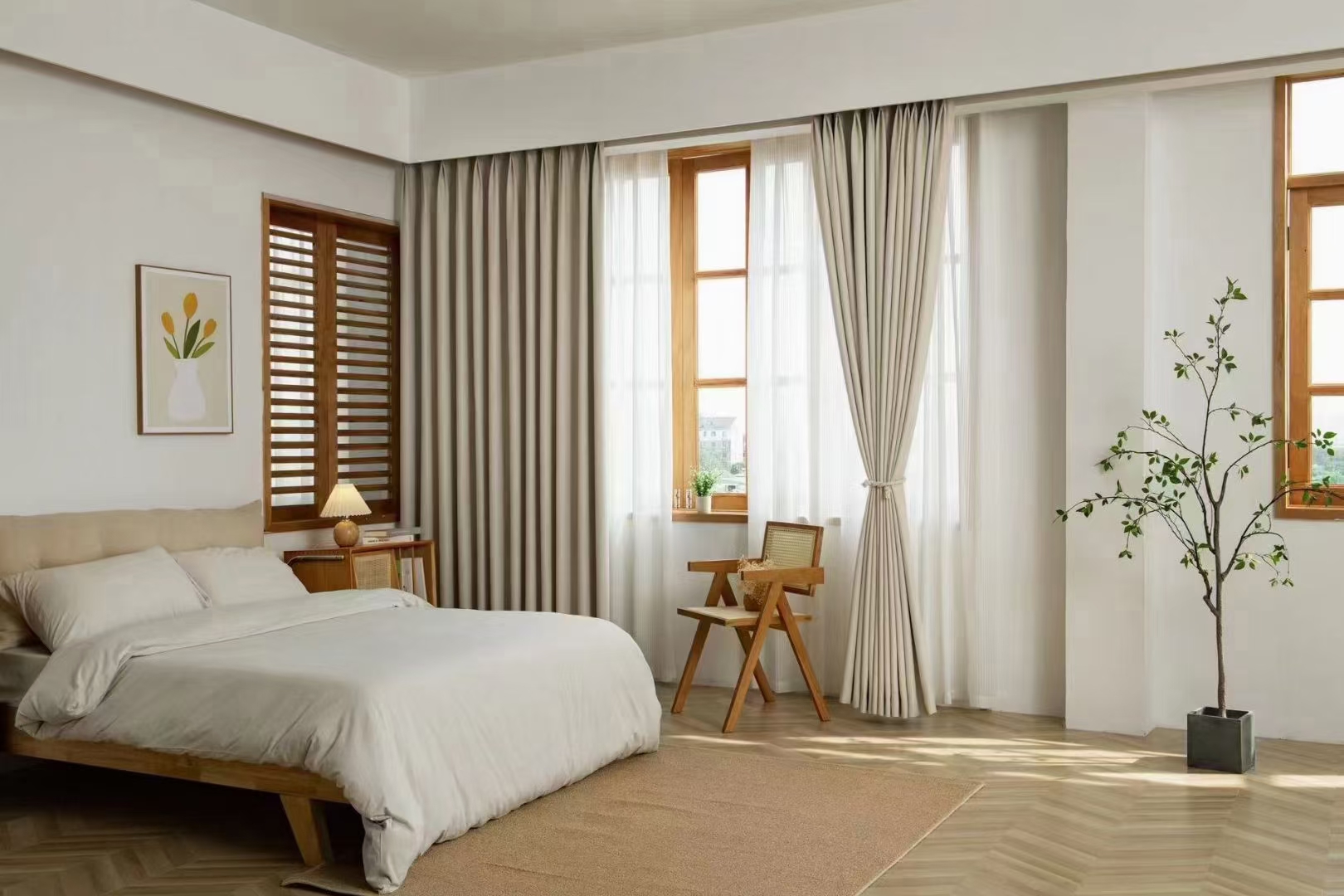 高档雪尼尔窗帘布料