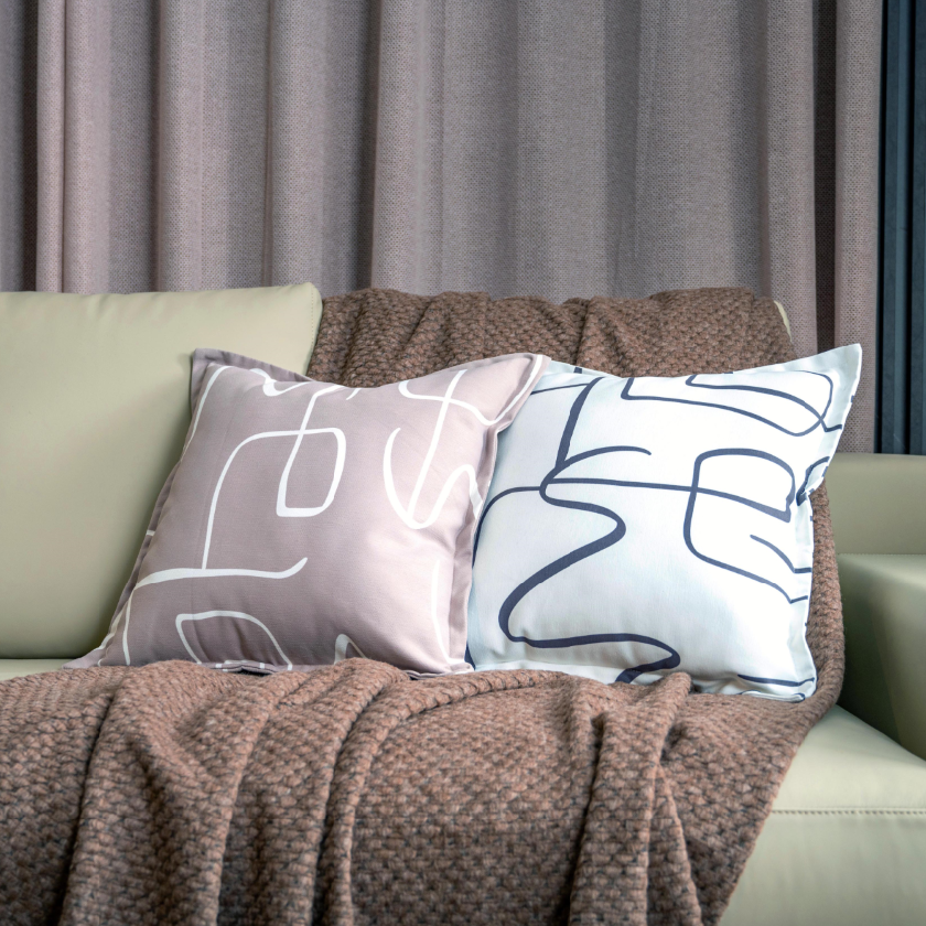 抽象几何线条抱枕靠垫ins风网红风极简风格装饰抱枕