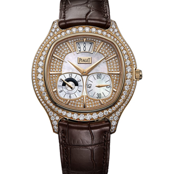 99新 Piaget/伯爵 老佛爷/伯爵32017后升级镶钻/自动/单表/42mm