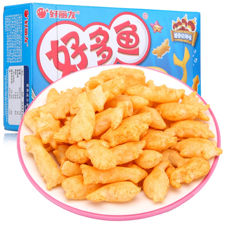 好丽友好多鱼(脆香烧烤味)33g
