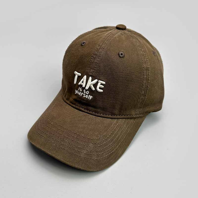 【晓晏服饰】棒球帽新款刺绣字母韩系显脸小（使用后不支持退换）