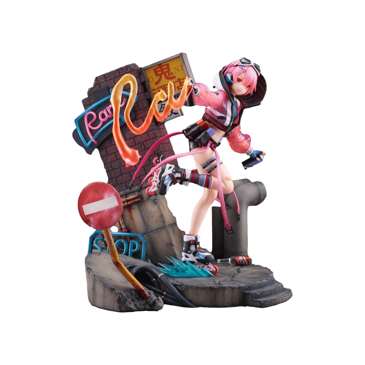 【bilibili现货】 Re:从零开始的异世界生活 拉姆 霓虹都市 手办