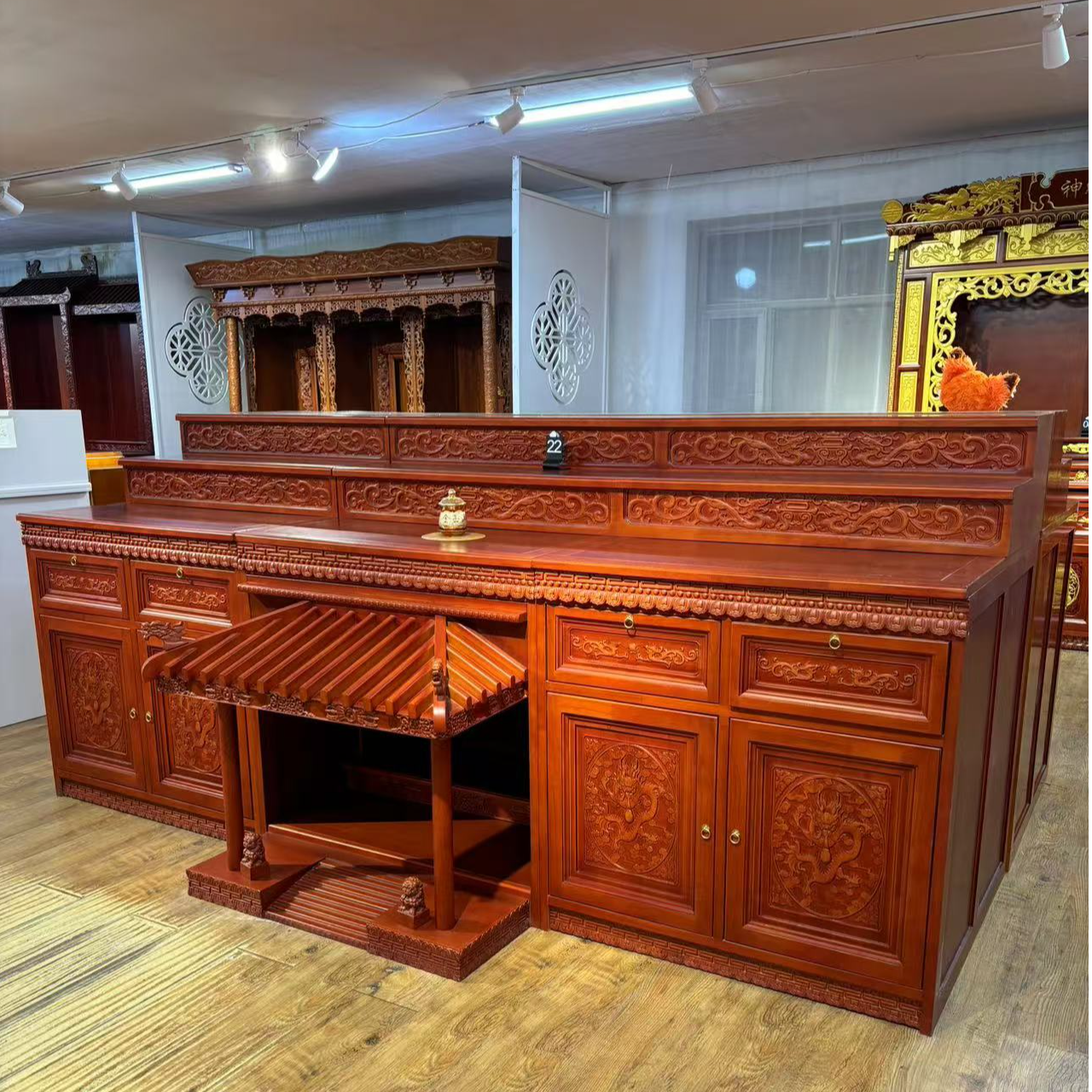 定制实木堂桌 实木香案 实木玄关柜 实木案台 实木条案条桌 