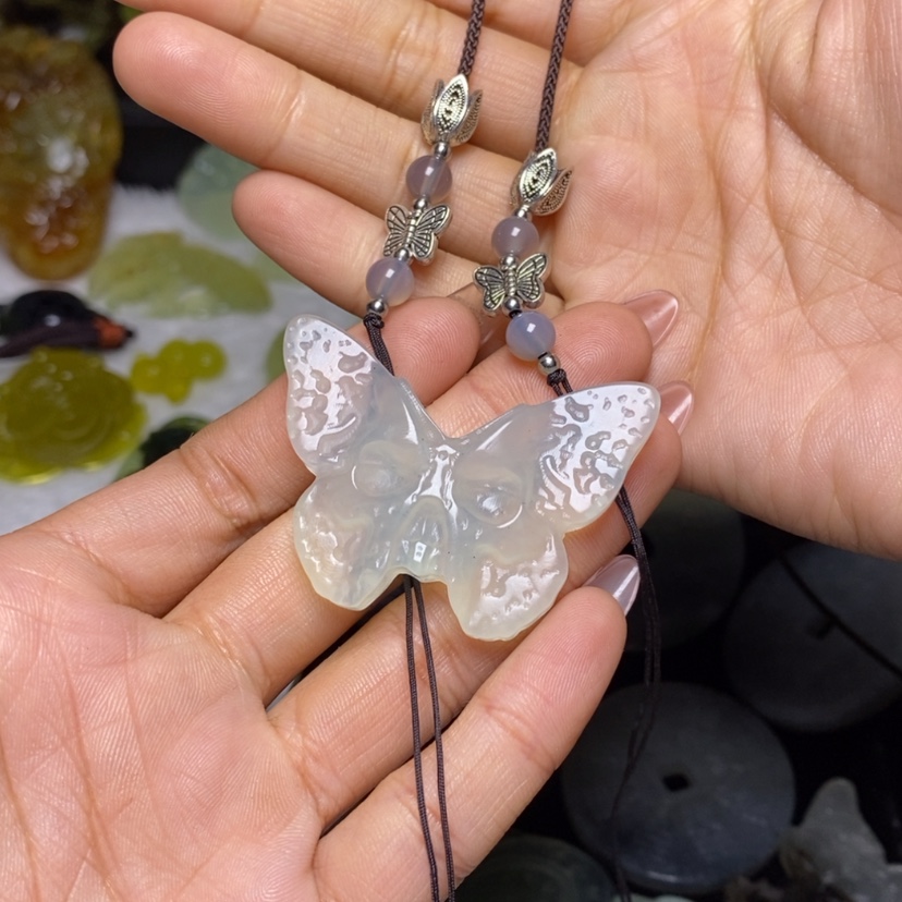 【闪购商品】蛇纹石玉吊坠未镶嵌别**我