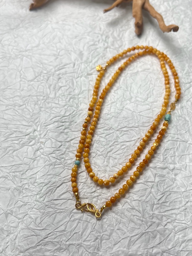 【狒狒】蜜蜡花蜡万能链 活口卡扣 多样性发货