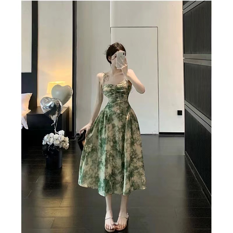 【1801-1810】0阿紫女装   法式甜美连衣裙 显瘦穿搭修身百搭气质