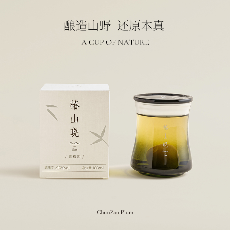 椿山晓青梅酒168ml1瓶