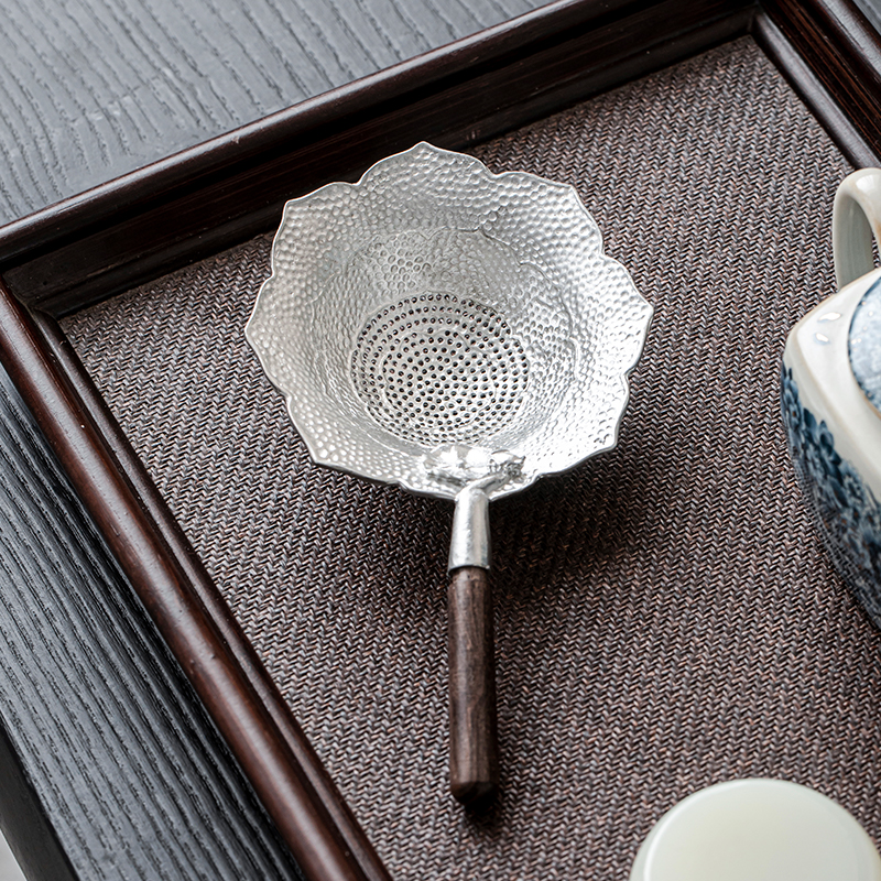 唐仙高端茶漏茶滤高档新中式创意懒人茶水分离过滤网滤茶器茶滤器