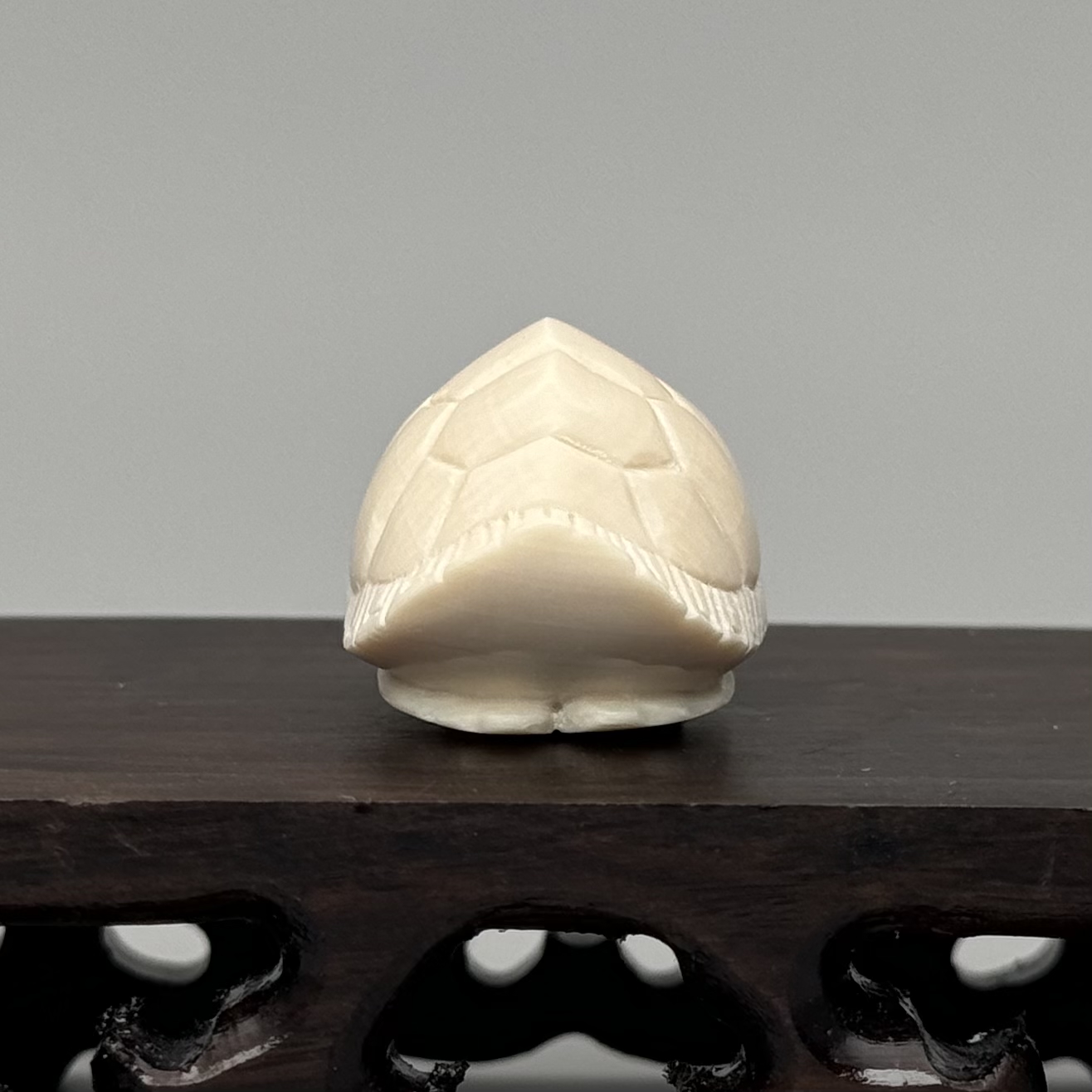 DEZHI/德志6.4g富甲吊坠牛鼻孔猛犸牙Q578