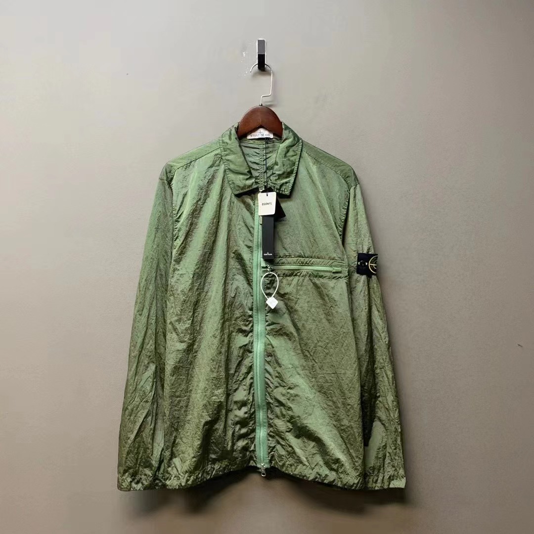 Stone island 石头岛/06222/ 23ss金属尼龙 绿色 S L XL 全新带吊