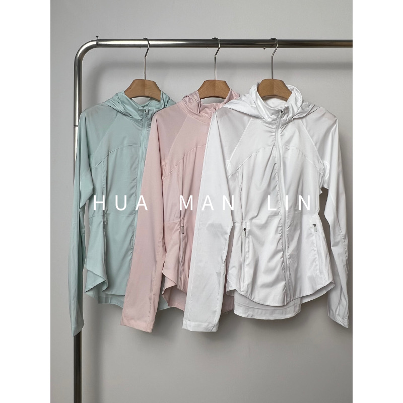 【花满林】连帽后有拉链简约百搭长袖上衣24111