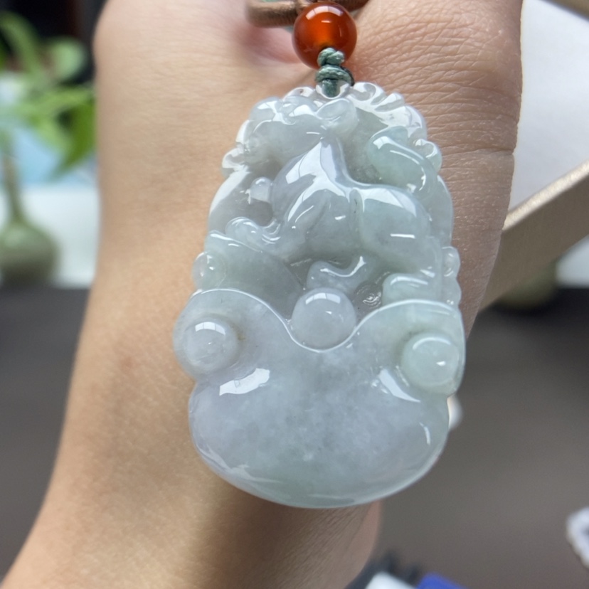 【闪购商品】翡翠颈饰未镶嵌4