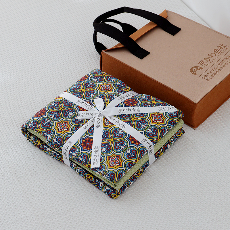 【京かわ会社】高端全棉80支匹马棉四件套 纯棉四季床品 千禧 蓝