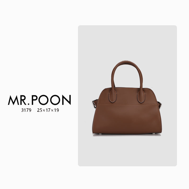 Mr.Poon/潘先生新款冬季女士时尚百搭单肩包轻奢托特包小号现货