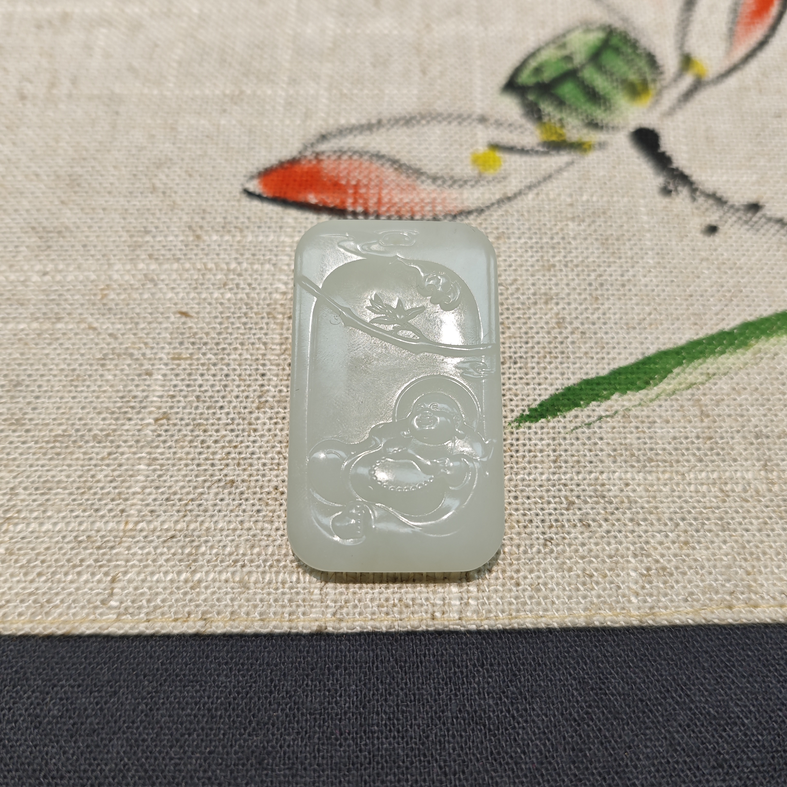 和田玉佛公牌子俄料