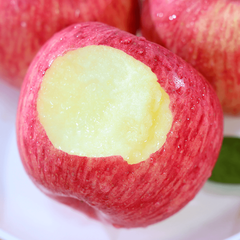 山东烟台红富士5斤当季水果苹果香甜可口肉厚多汁电商盒发货