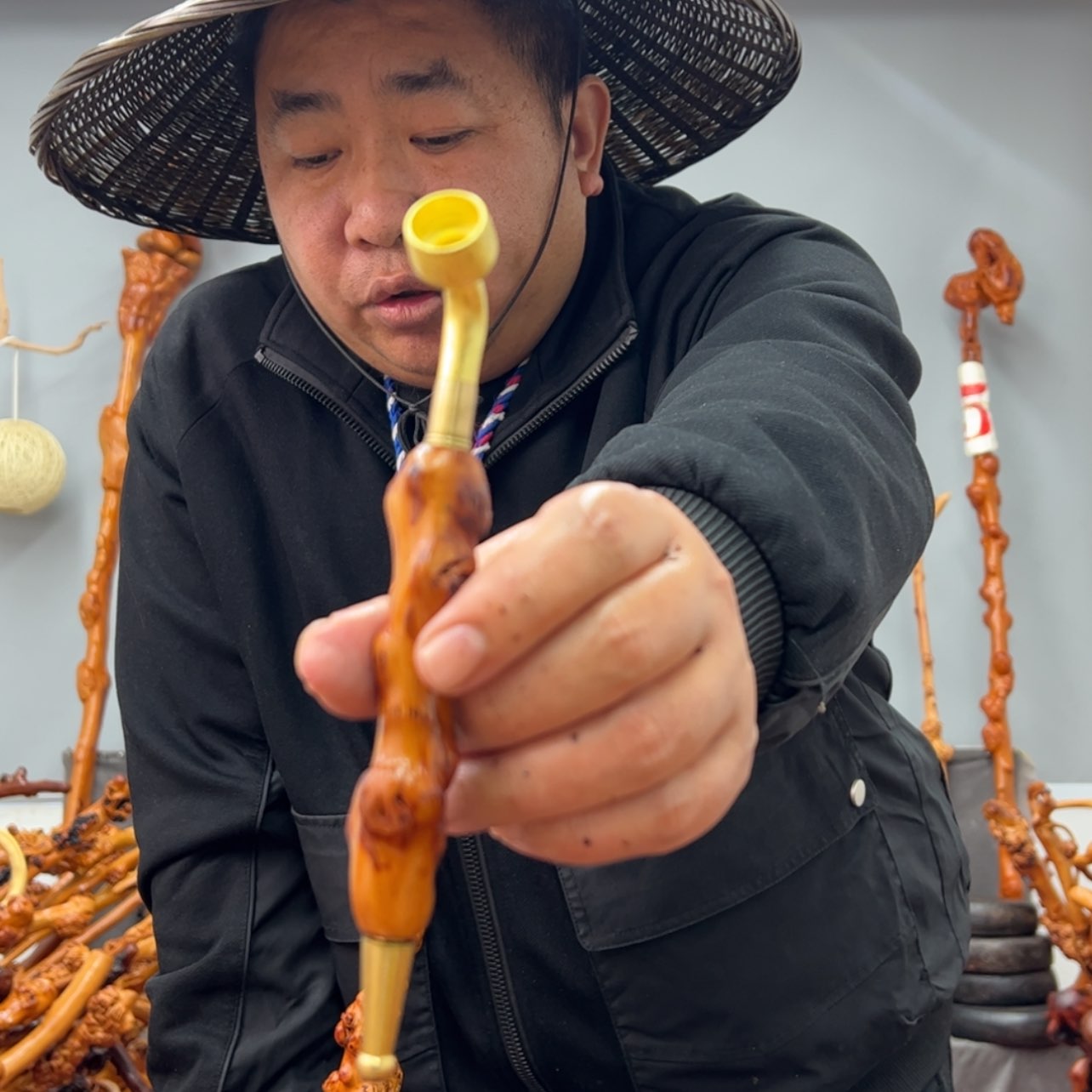 【闪购商品】黑果木其他董*i烟斗898