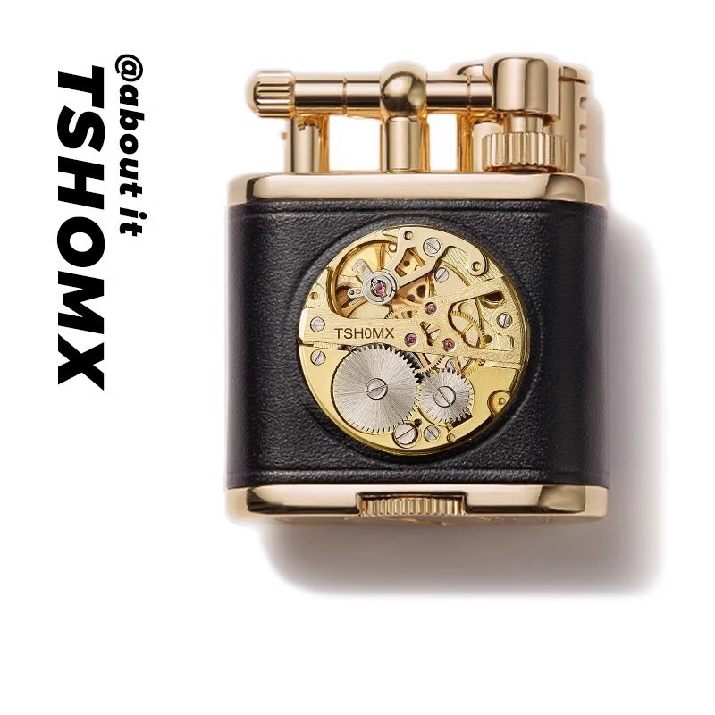TSHOMX防风煤油打火机纪念日送男友老公生日礼物高档复古个性设计