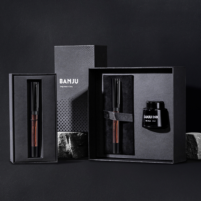 半句BANJU摩天轮系列55°弯尖美工笔练字钢笔学生专用硬笔书法手写