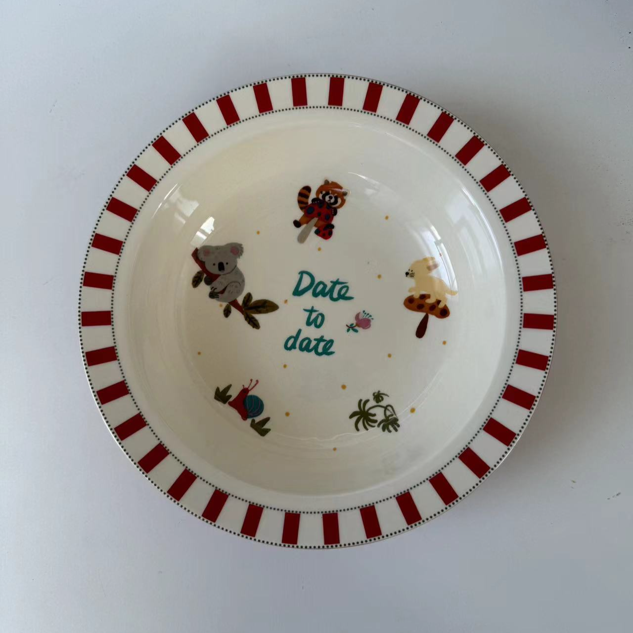 XA423 动森乐园汤盘