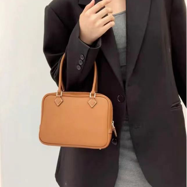 XKY-6815-棕色-RAIN.CUN轻奢小众时尚百搭女士包包x