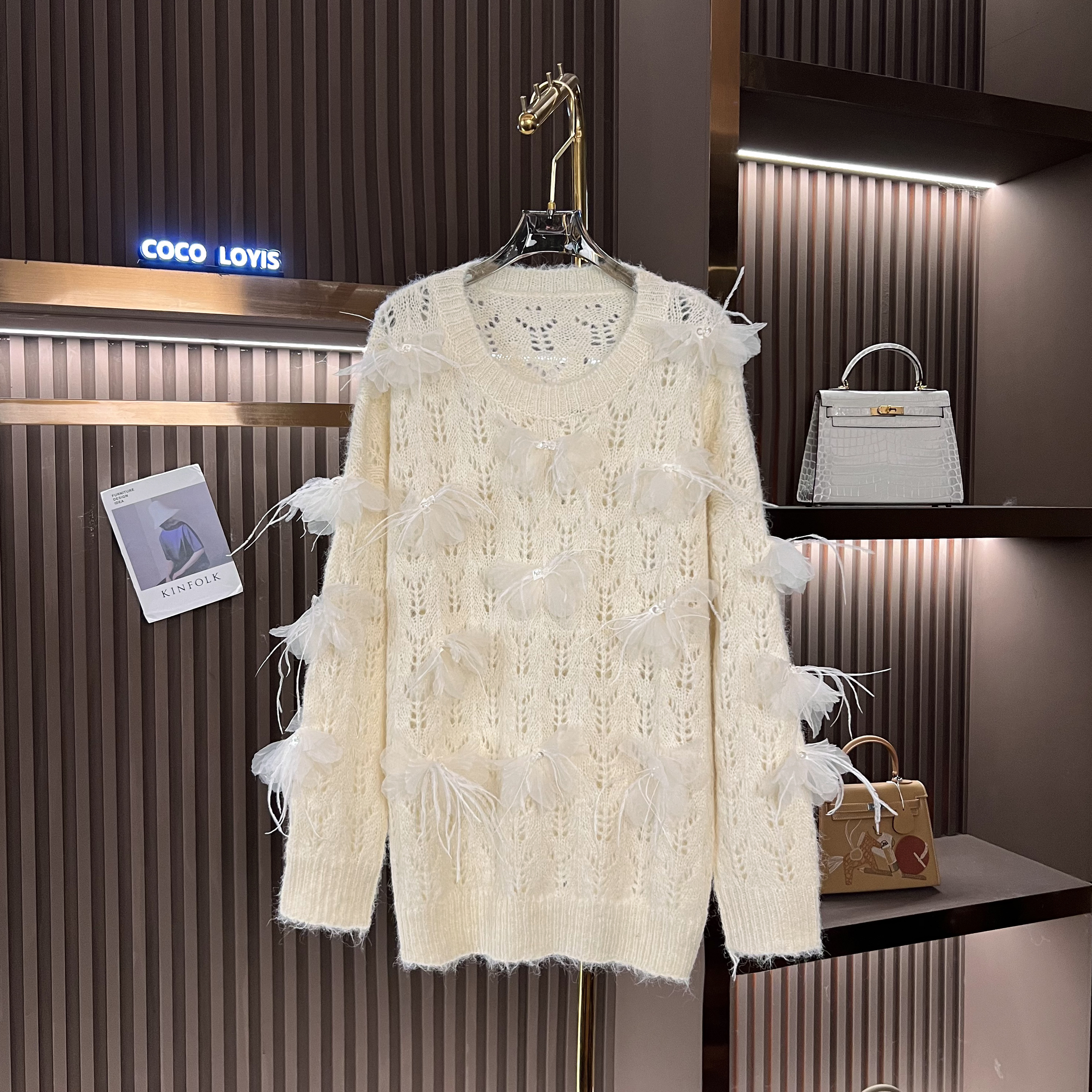 【私人订制012】时尚休闲洋气风轻奢百搭长袖气质秋冬毛衣24110110