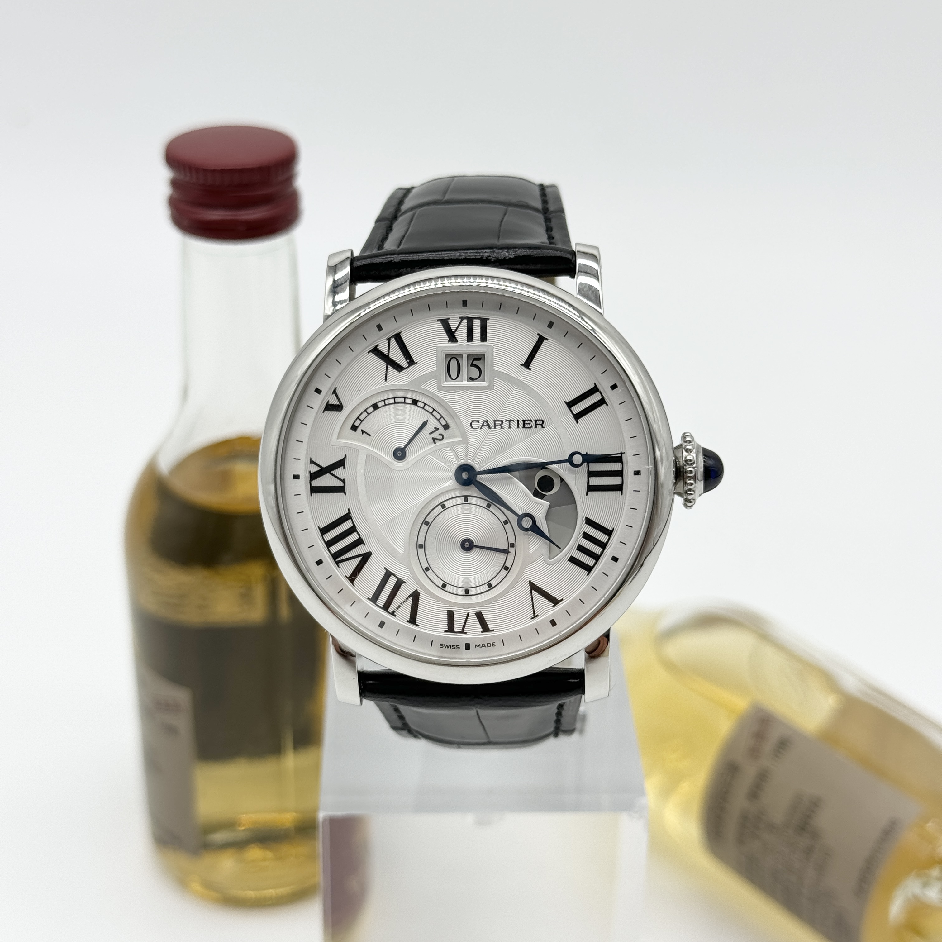 99新 Cartier/卡地亚 伦敦 自动机械 精钢 42mm 单