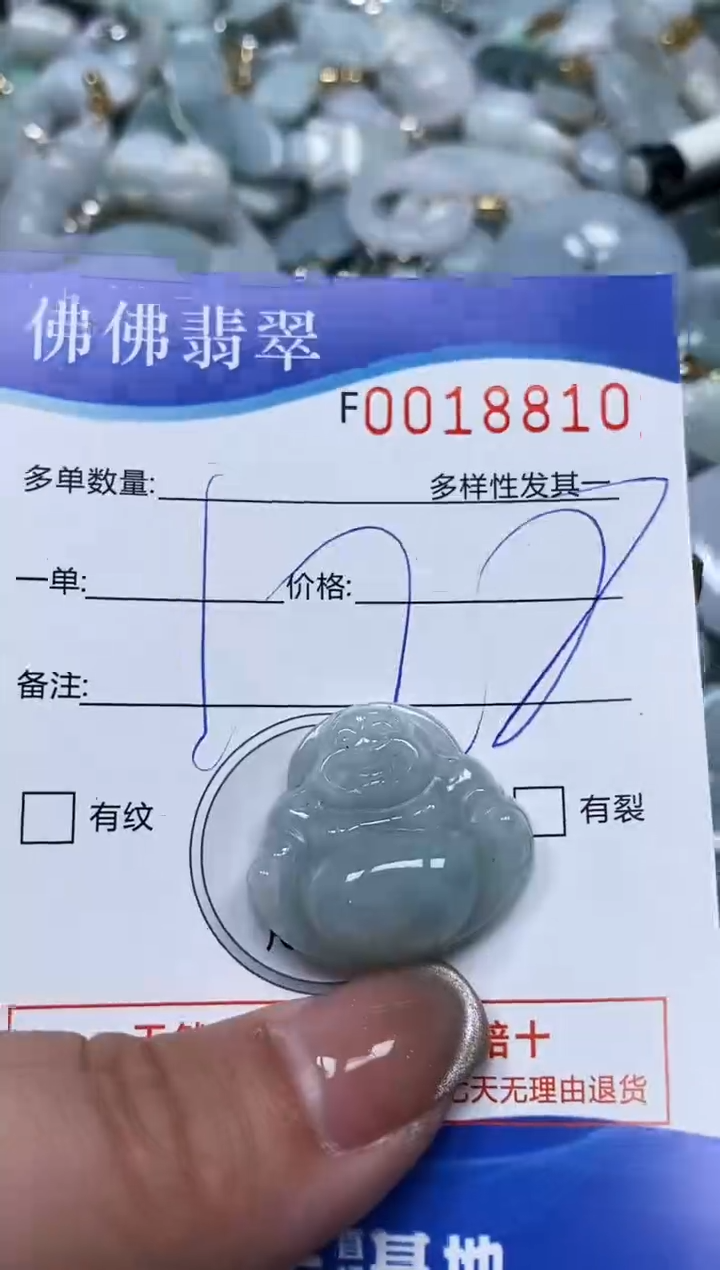 【闪购商品】翡翠颈饰未镶嵌闪购商品0018810