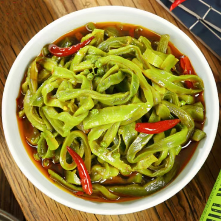 【29.9到手2斤】鼎养园椒麻一级贡菜500g/袋（非贡菜干）N-冷链发货