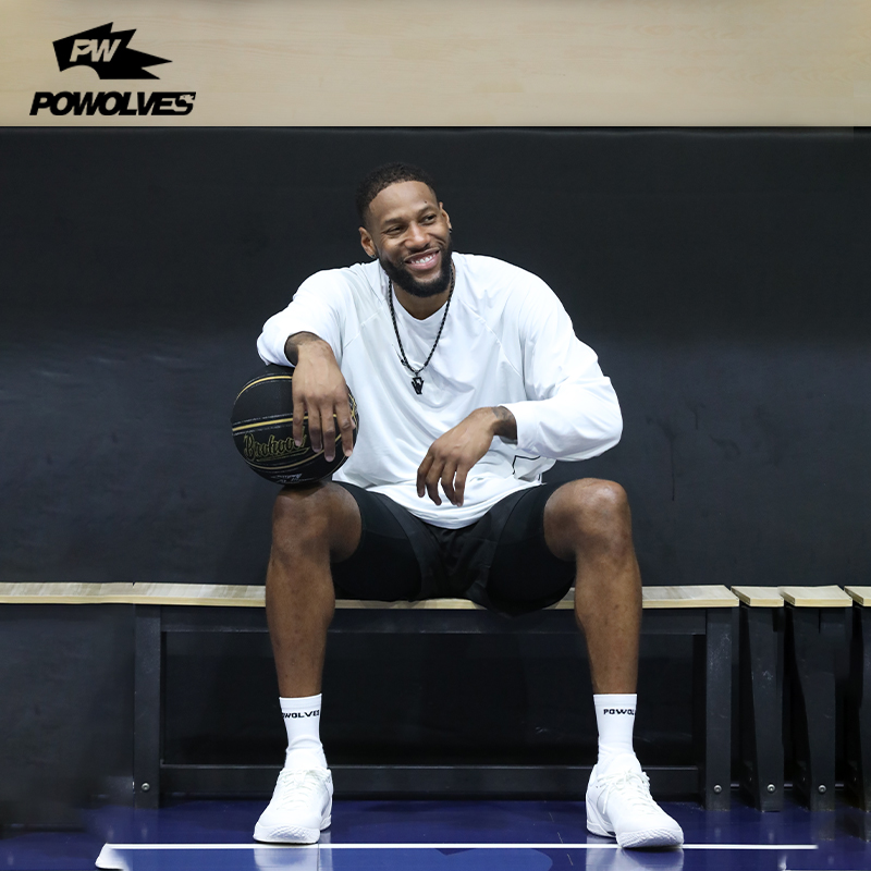 【威姆斯同款】PW美式长袖投篮服速干透气运动t恤男篮球上衣训练服