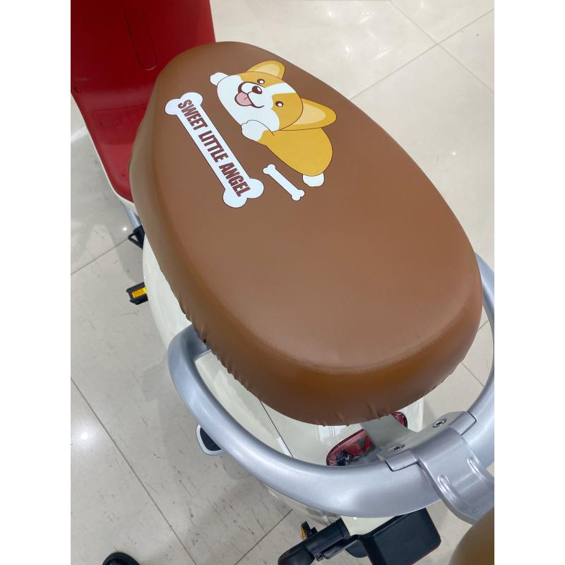 爱玛电动车露娜Mico皮革防水座套防晒高弹座垫套四季通用