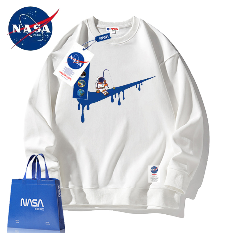 NASA ADIMEDAS联名款【奥莱而立】潮牌宽松春秋新款卫衣