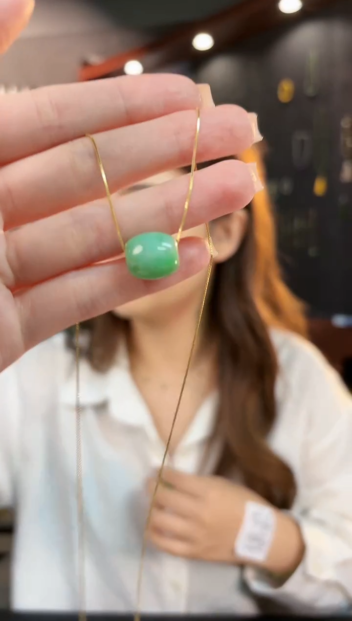 【闪购商品】翡翠颈饰未镶嵌缅料A货/支持复检/一件