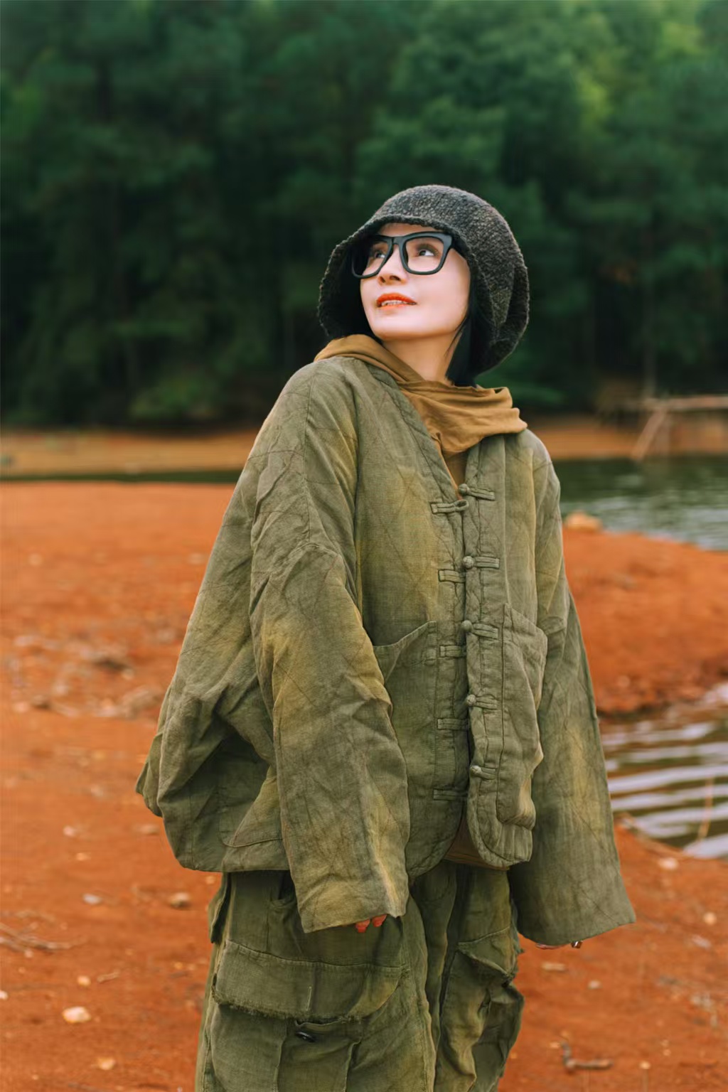 麻依者原创棉服M-016