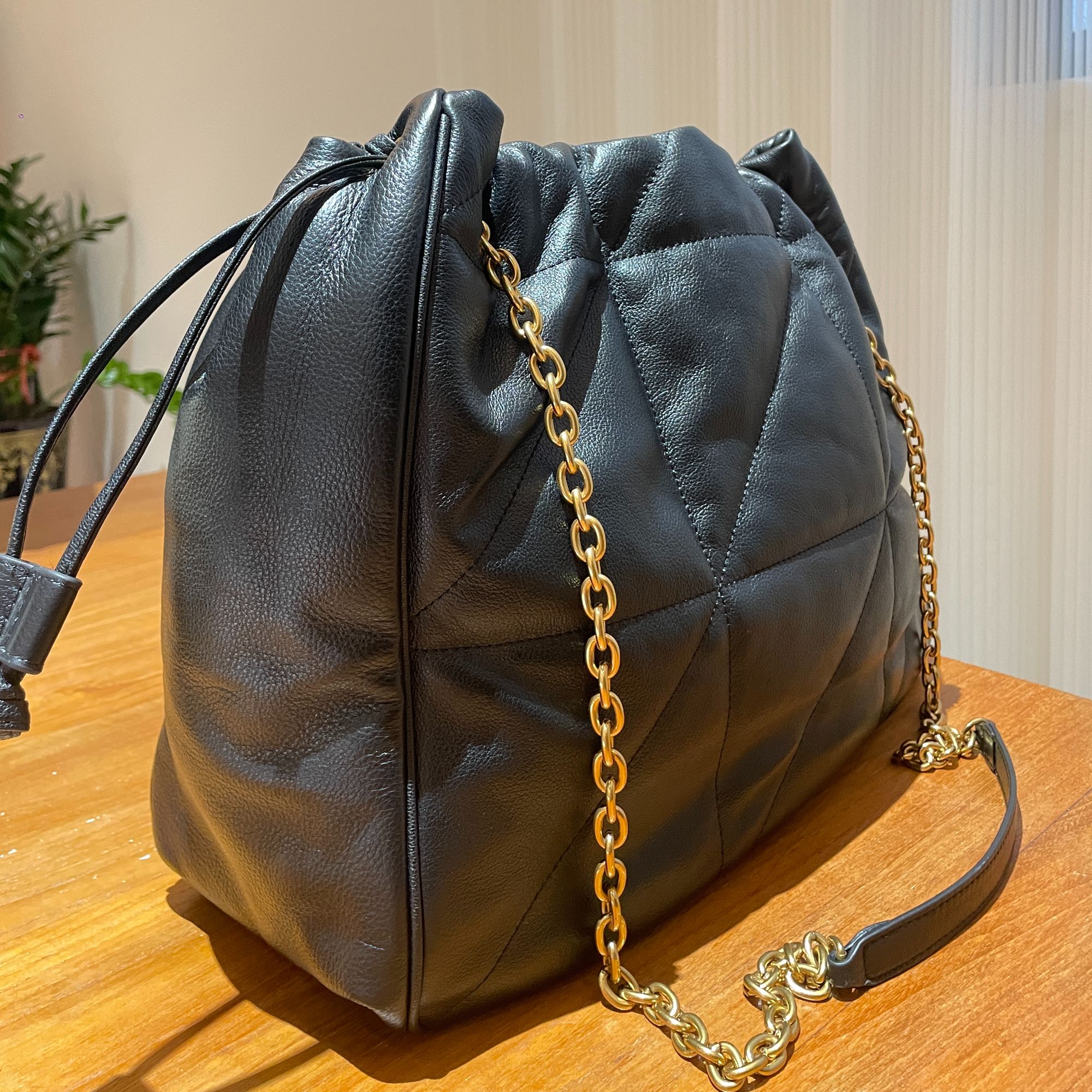 HIRMRIS手工真皮包YD38 大横福阳黑