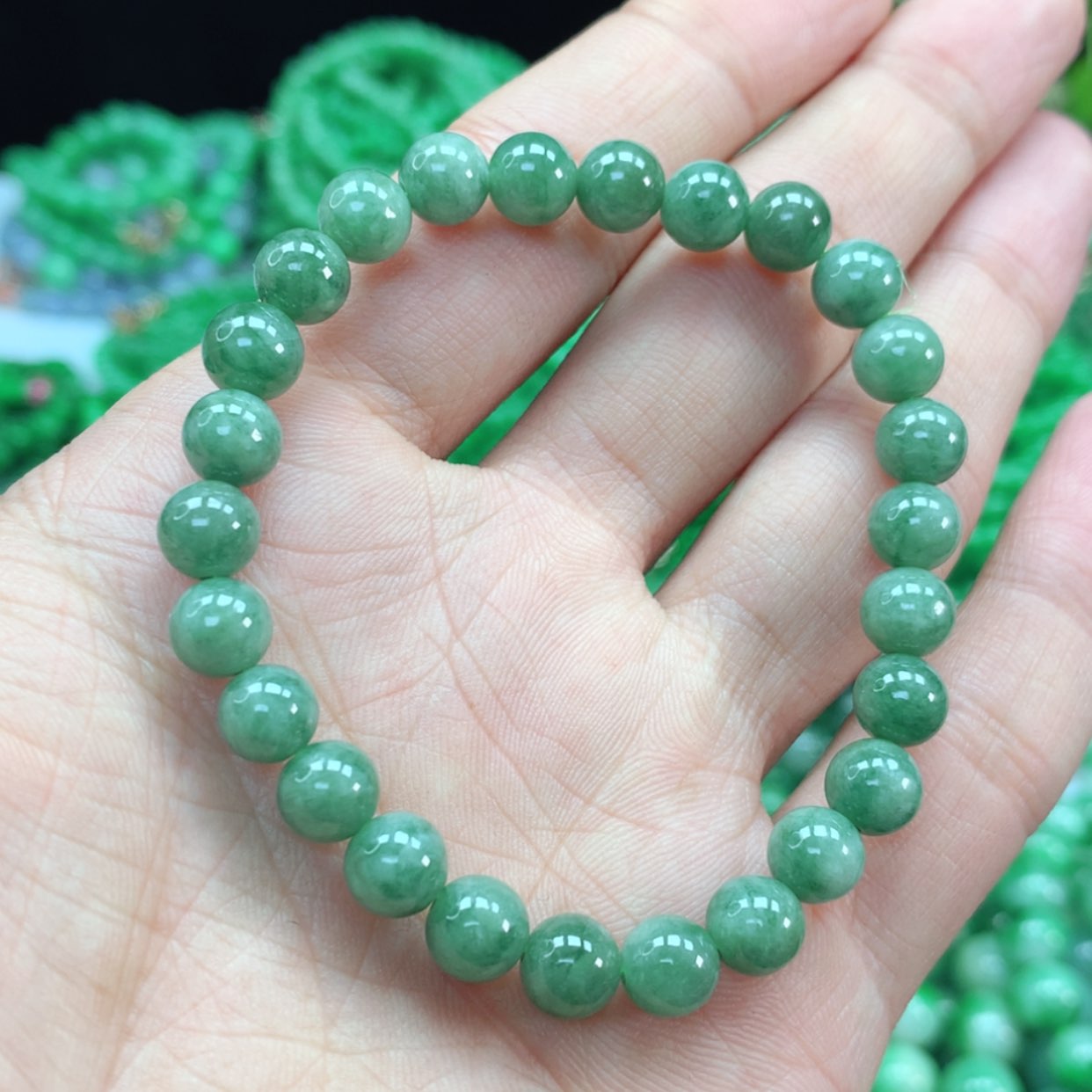 【闪购商品】翡翠手链未镶嵌