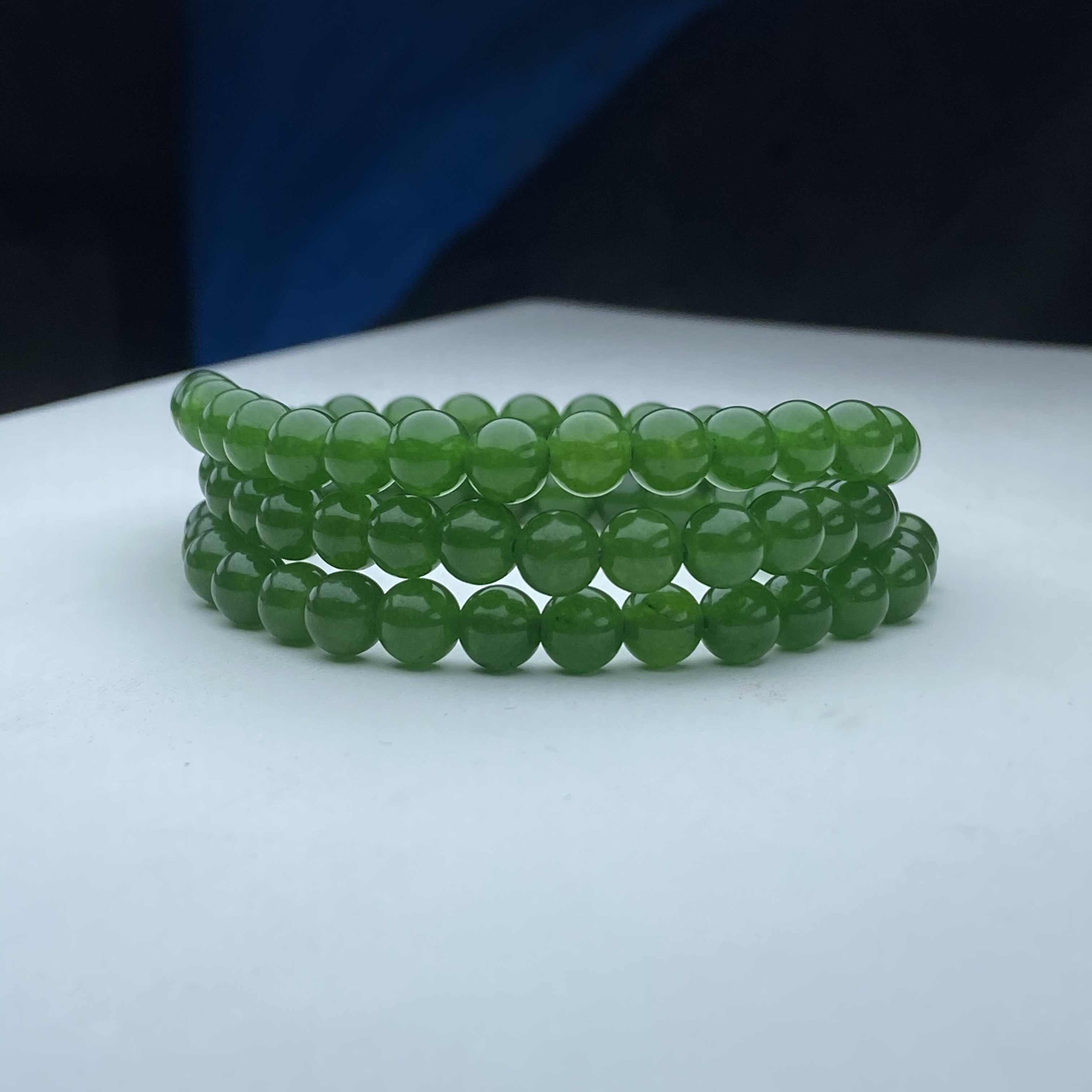 77号精品高货菠菜绿多圈6mm多样性发一件