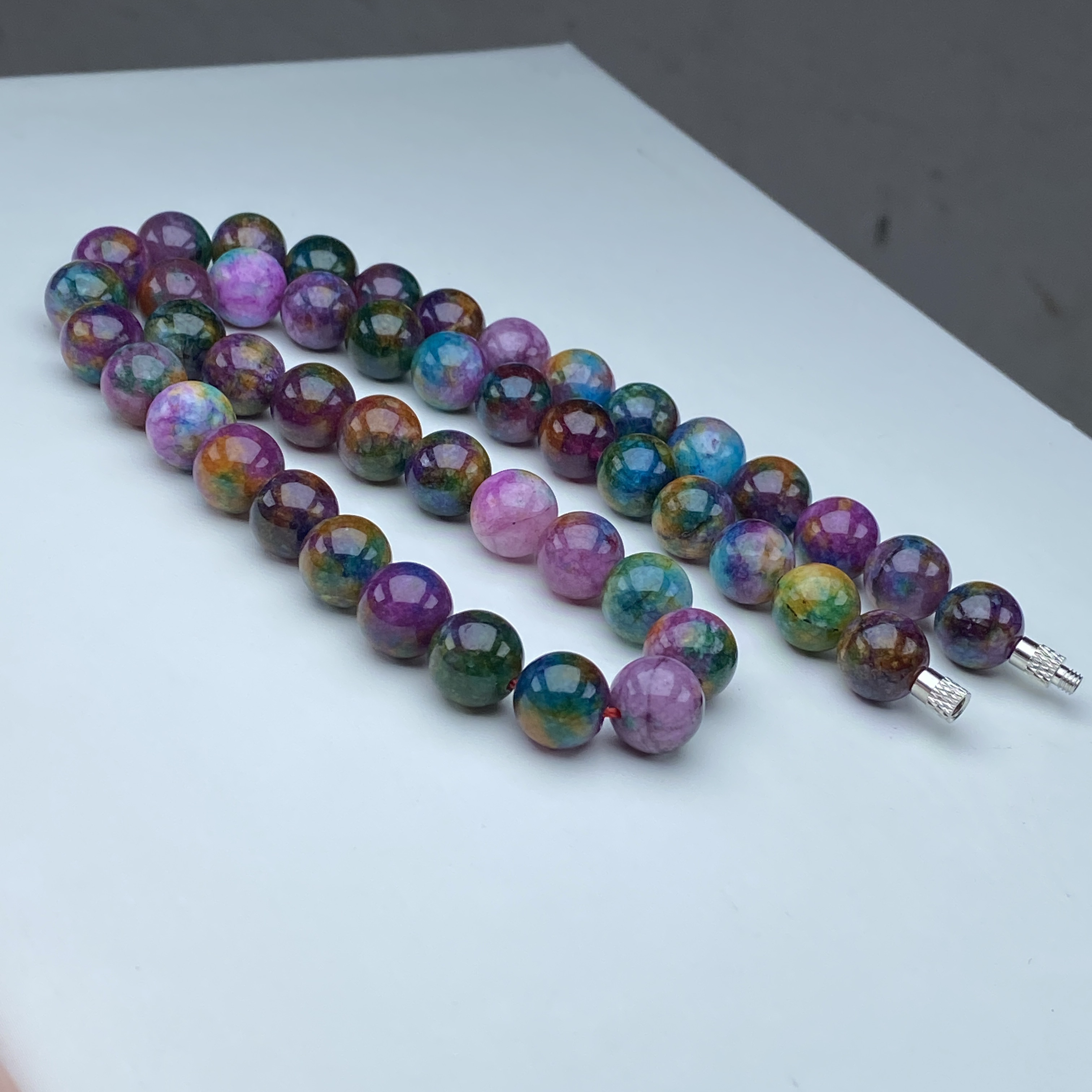 645号精品高货泥地星空苏项链10mm多样性发一件