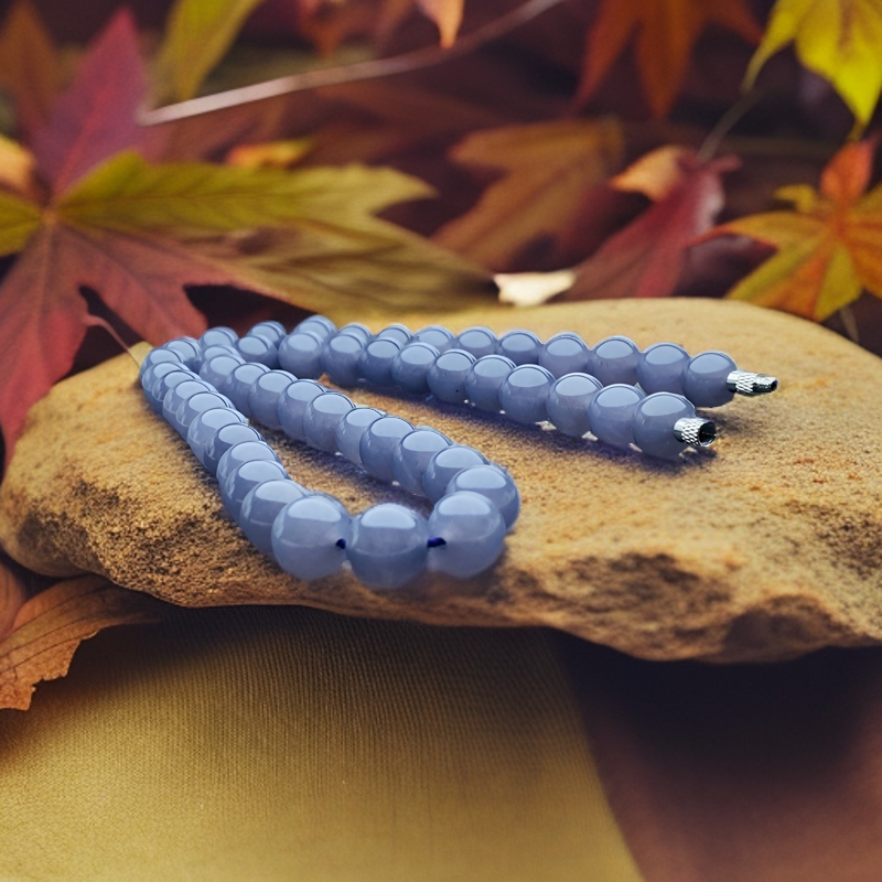 600号精品高货烟紫项链10mm多样性发一件