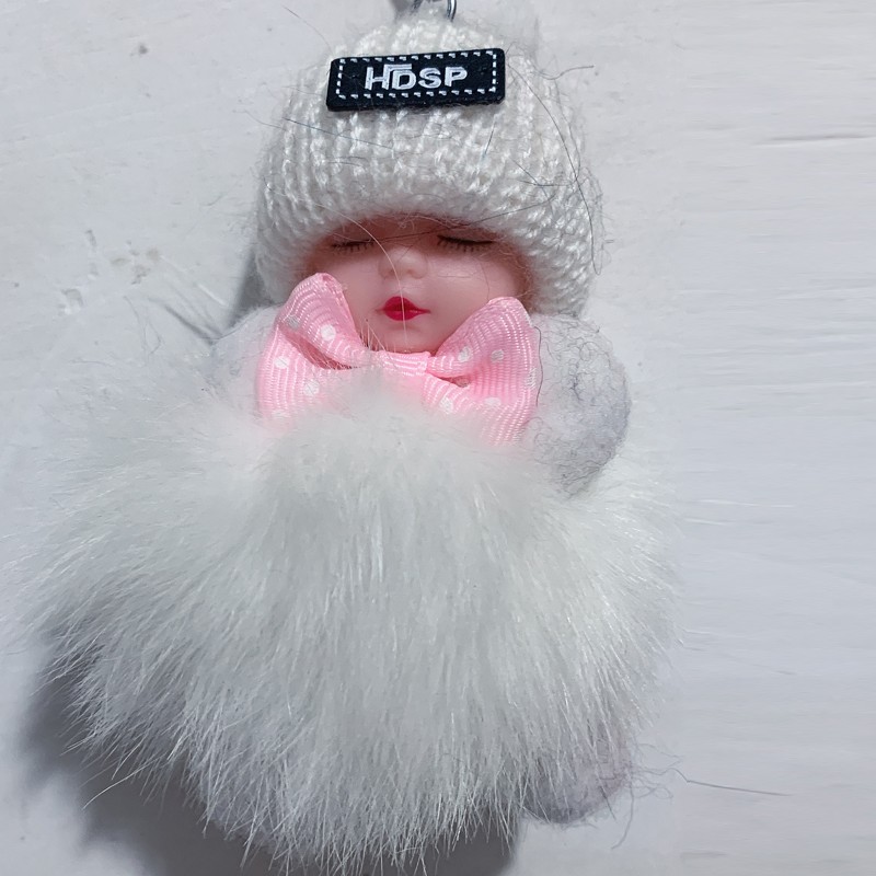 2022 时尚小熊 小狐狸 小挂件 可爱毛绒包包挂饰钥匙扣挂件书包