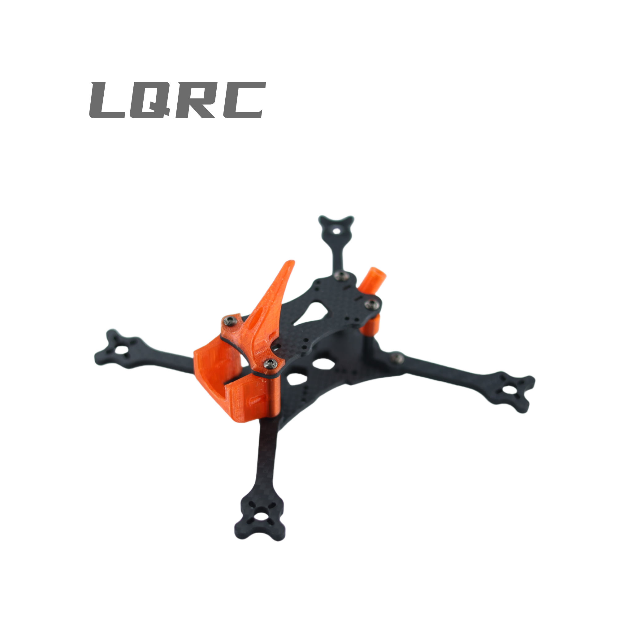 LQRC 3寸威龙竞速穿越机机架适配 aio 和 vista 模拟高清飞机模型