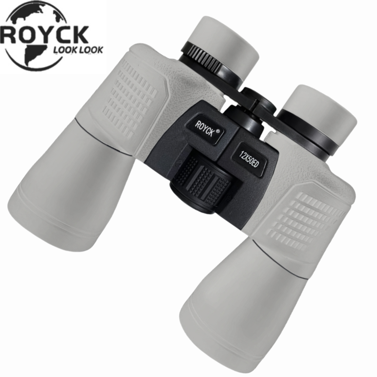 ROYCK山岩灰限量版ED12x50成像观测旅游观鸟寻蜂放牧成像极影16