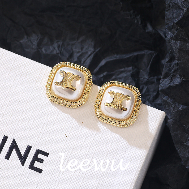 铜合金耳饰 里物LEEWU【白日烈焰】气质时尚ins耳环轻奢小众