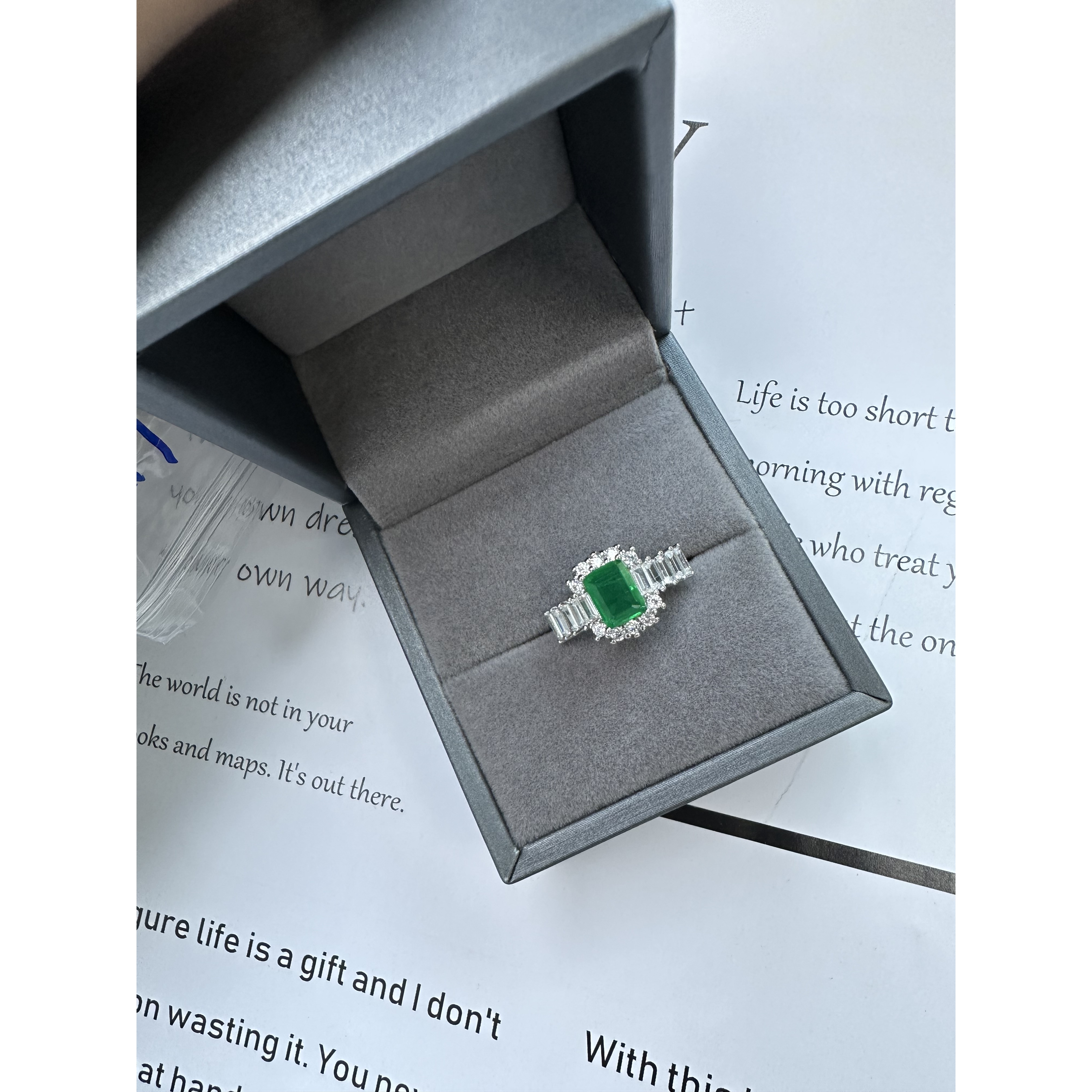 晶泽戒指 2ct【百世璀璨金耀光芒】戒指LB005
