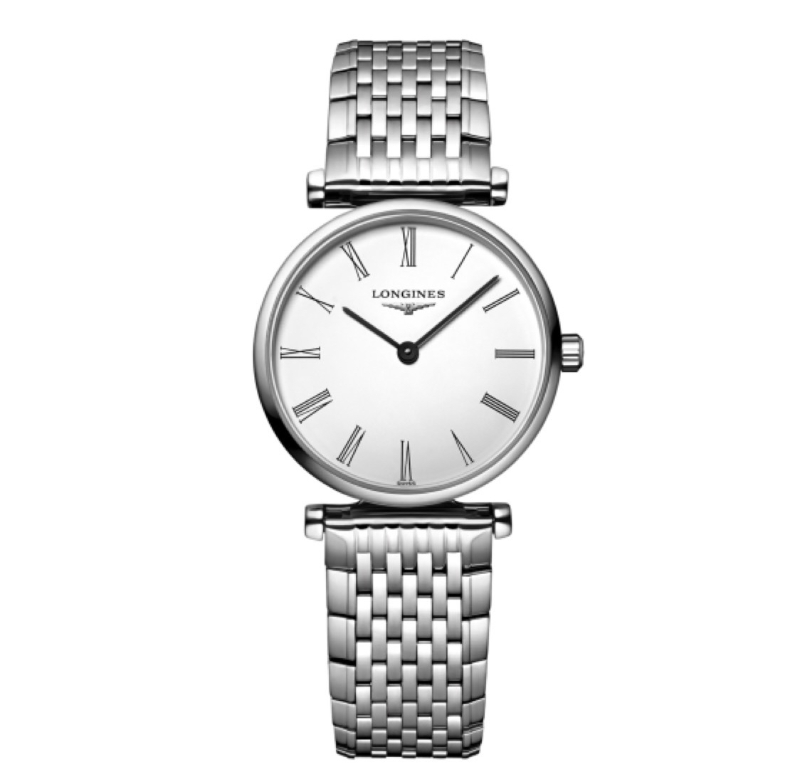 99新 Longines/浪琴 嘉岚209/罗马盘时尚石英女表/表径24