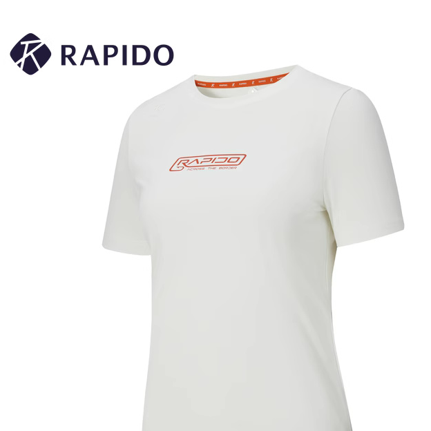 RAPIDO雳霹道2024年春夏新款女士O系列简约圆领休闲短袖CP4342O40