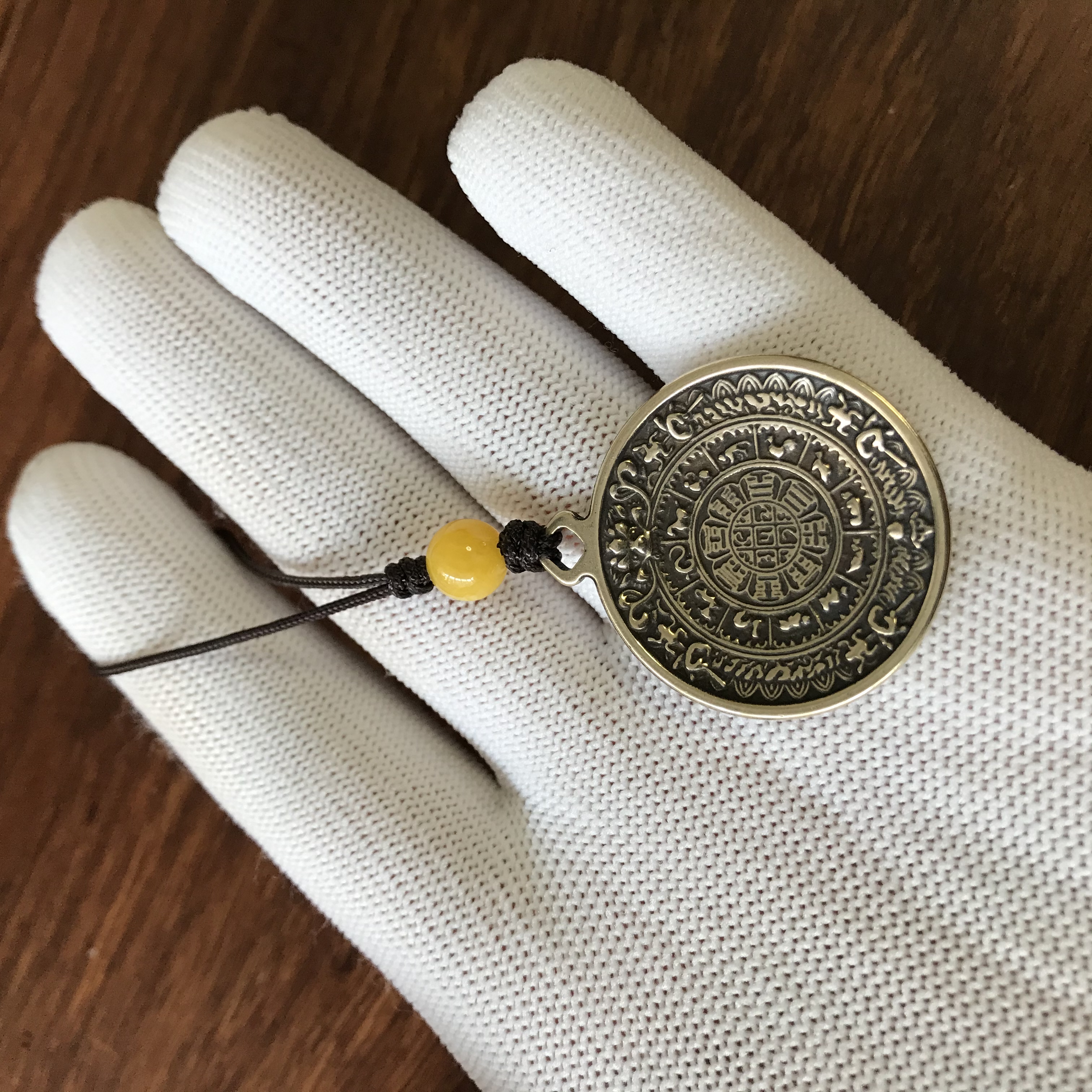 九宫牌 铜 挂件 摆件